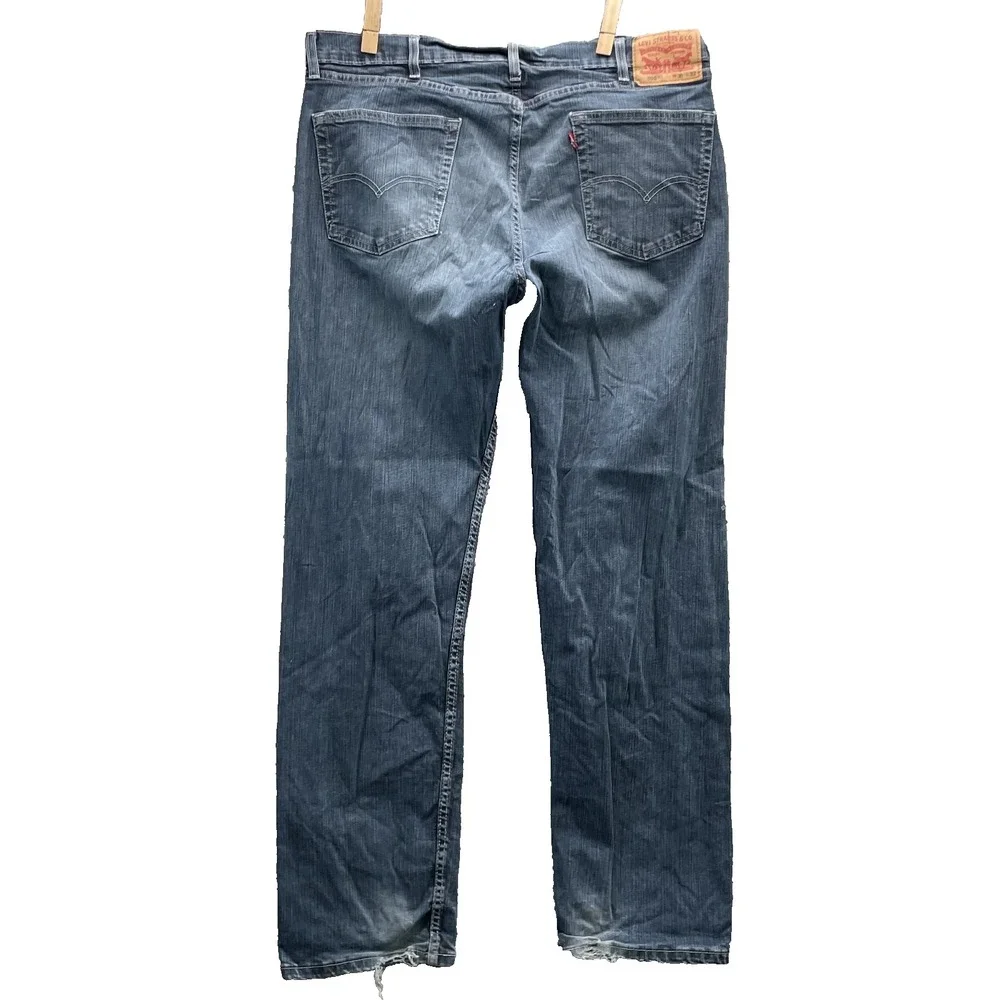 Levi's 505 Jeans Men 37x31* Whisker Straight 90s Workwear Streetwear Western Y2k